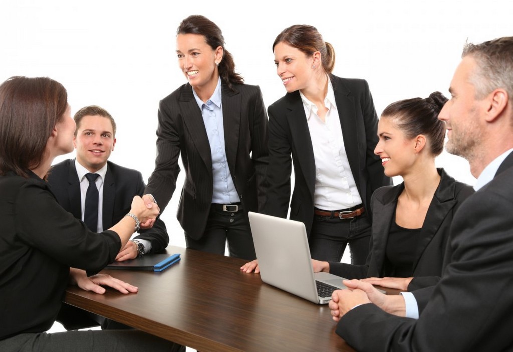 men, employees, suit