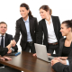 men, employees, suit