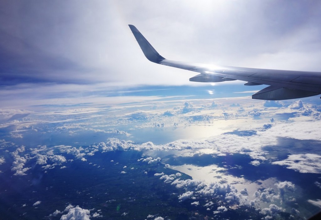 plane, flight, cloud