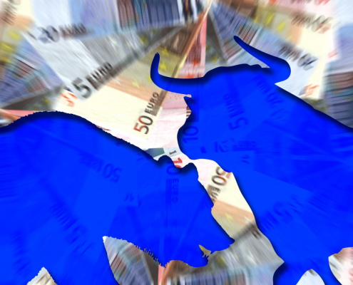 stock exchange, bull, bear