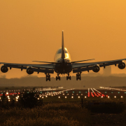 Boeing landing Schiphol Boeing Landing Schiphol