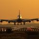 Boeing Landing Schiphol