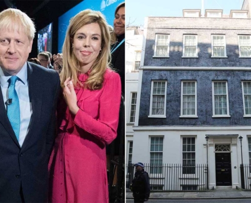 Boris Johnson Carrie Symonds Home Z