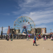 coney island, beach, brooklyn
