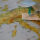 vaccine, map of the world, europe