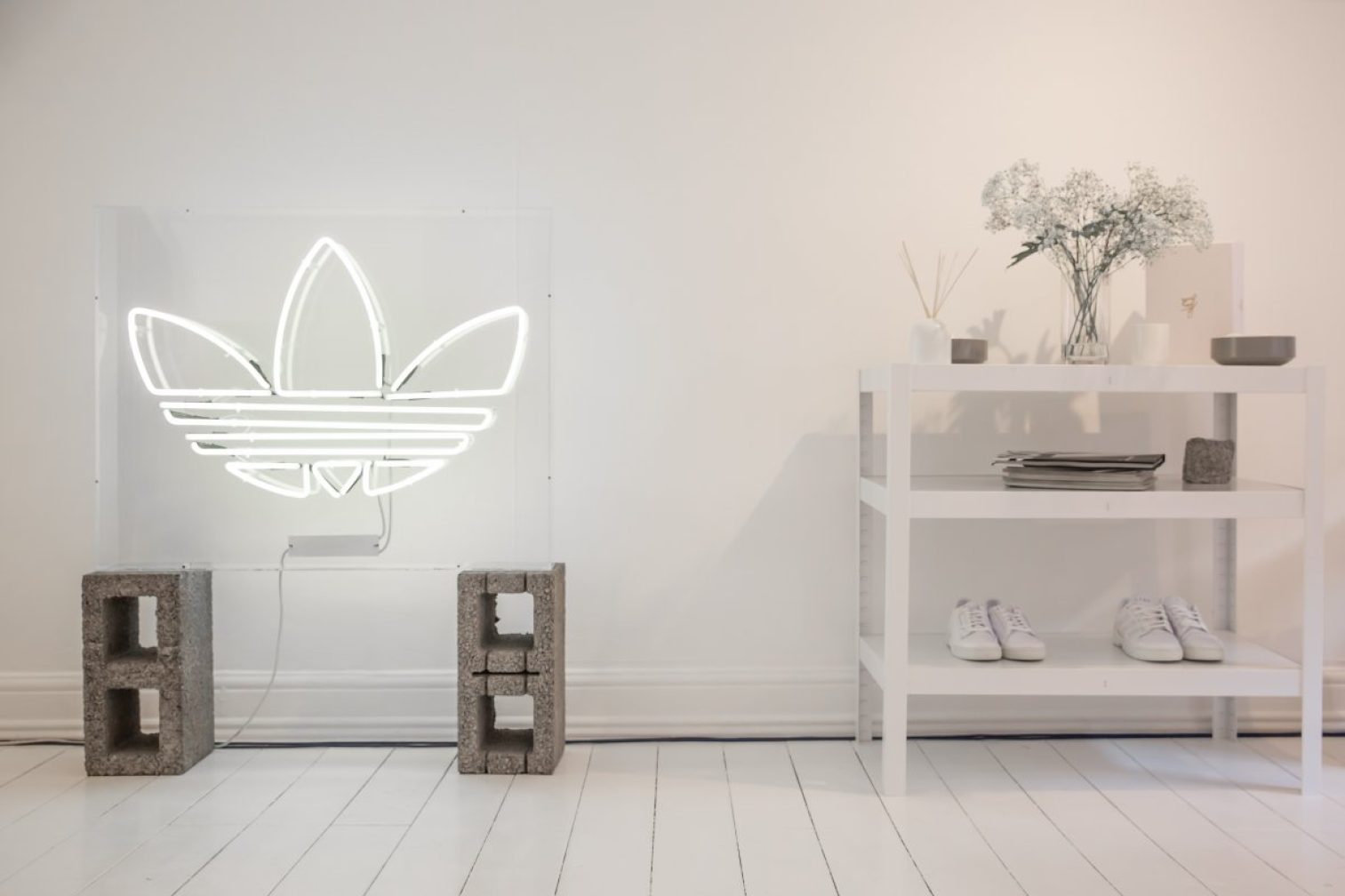 Adidas Brand, Interiors White