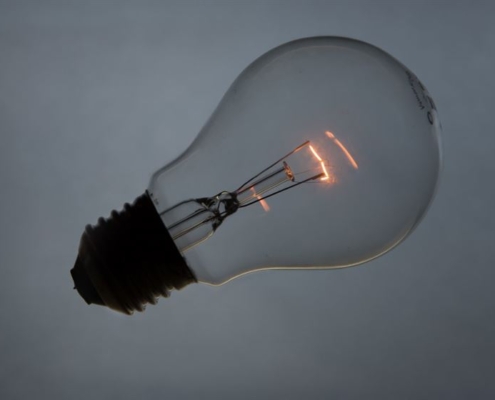Falling lamp