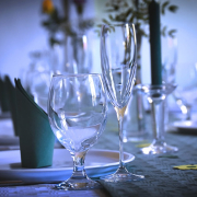 gedeckter table, tableware, glasses