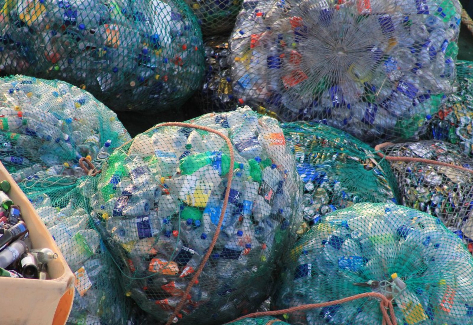 plastic, bottles, garbage