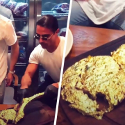 salt bae gold steak Salt Bae Gold Steak