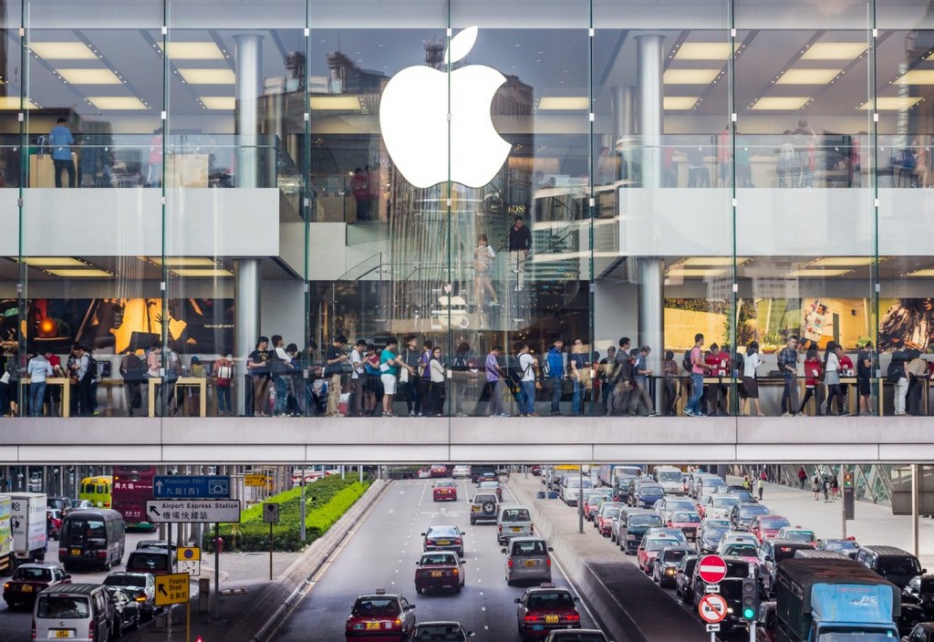 apple, store, hong kong
