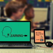 learn, school, laptop
