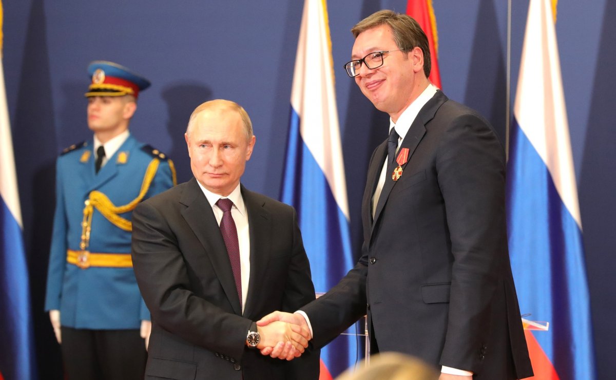 putin vucic Putin Vucic