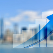 statistics, arrows, trend