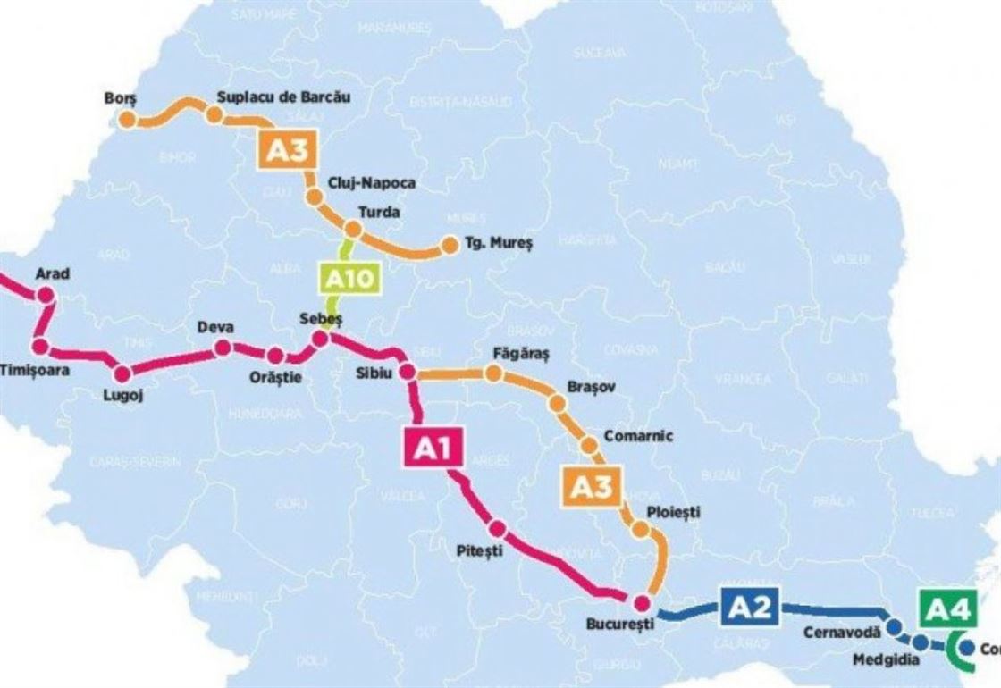 autostrazi romania Autostrazi Romania