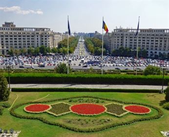 bucharest, romania, square