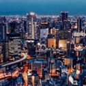 city, buildings, night