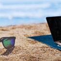 summer, beach, home