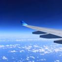Gray plane wing