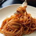pasta, spaghetti, food