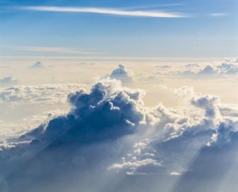 clouds, sky, cumulus
