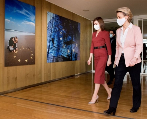 von der leyen maia sandu Von Der Leyen Maia Sandu