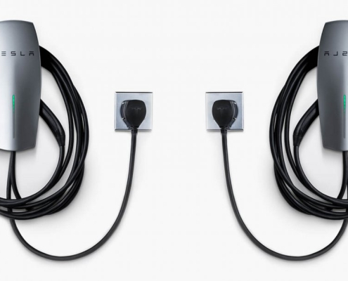 Tesla-wall-charger Tesla Wall Charger