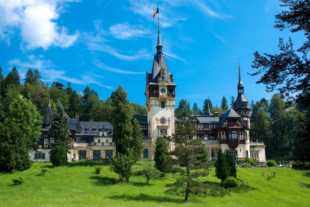 carpathians, castles, peles castle