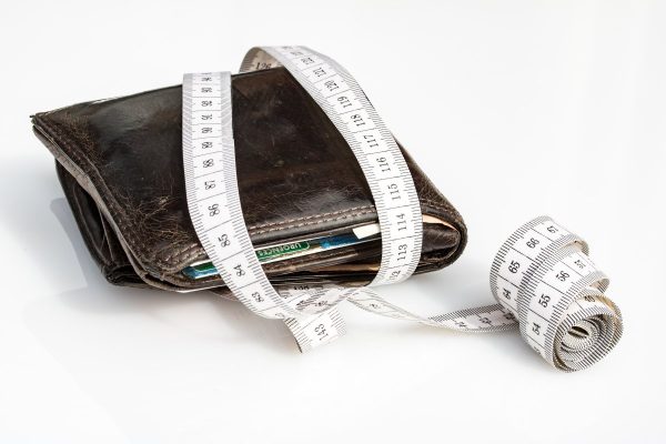wallet, tape measure, economical