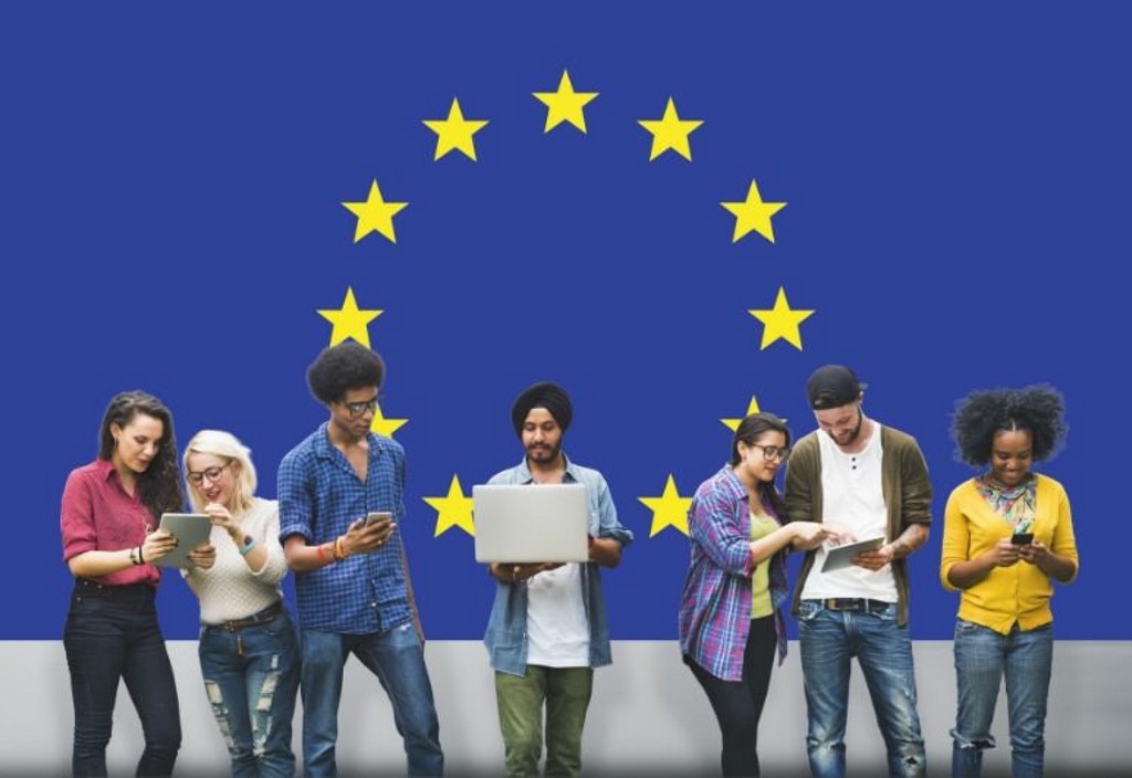 Euro Students With Star Jpeg