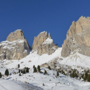 dolomites, langkofel, italy