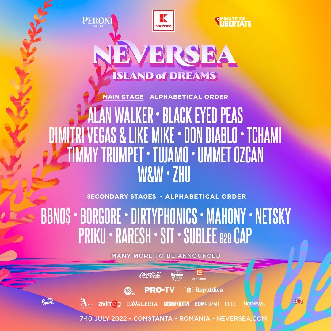 neversea artisti Neversea Artisti
