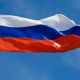 the flagpole, russia, state flag