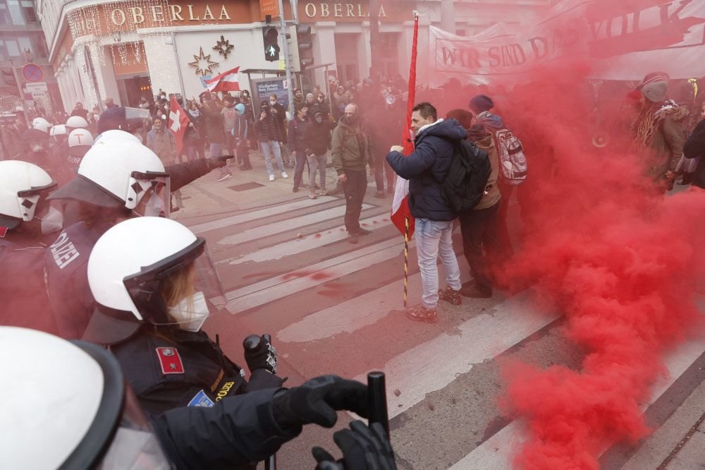 Viena Protest