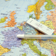 world, map, coronavirus test