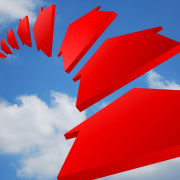air, arrow, chart