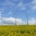 wind power, landscape, clouds