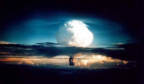 hydrogen bomb, atomic bomb, nuclear explosion