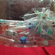 syringes, injection, medical waste