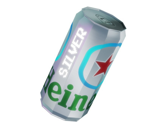Virtual-Heineken®-Silver-Can- Virtual Heineken® Silver Can