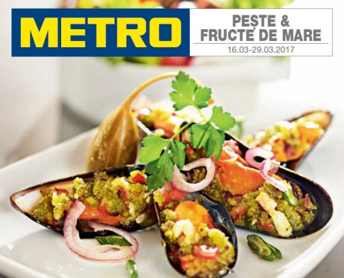 METRO Peste scoici crop Metro Peste Scoici Crop