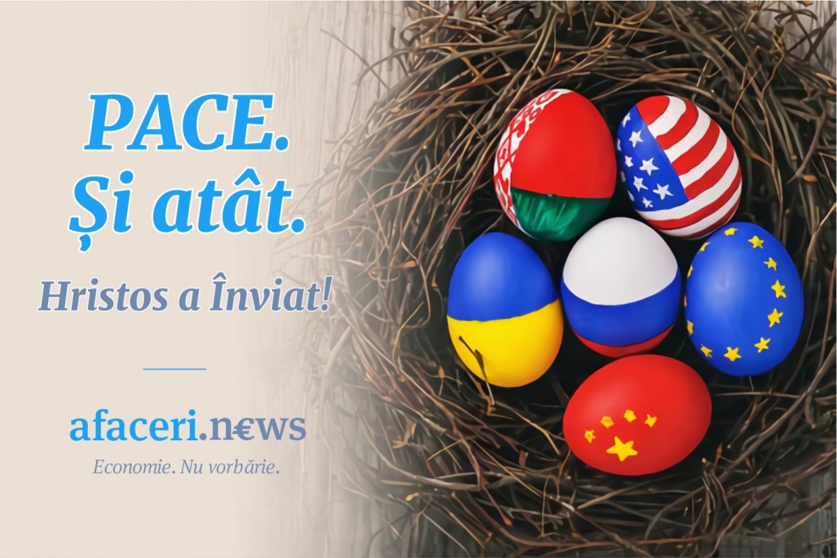 Hristos a Înviat! Pacea pe care ne-o dorim în Europa nu a venit… Dar speranța rămâne