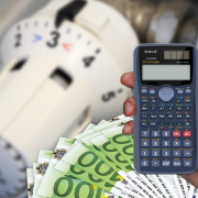 cost, calculator, euro