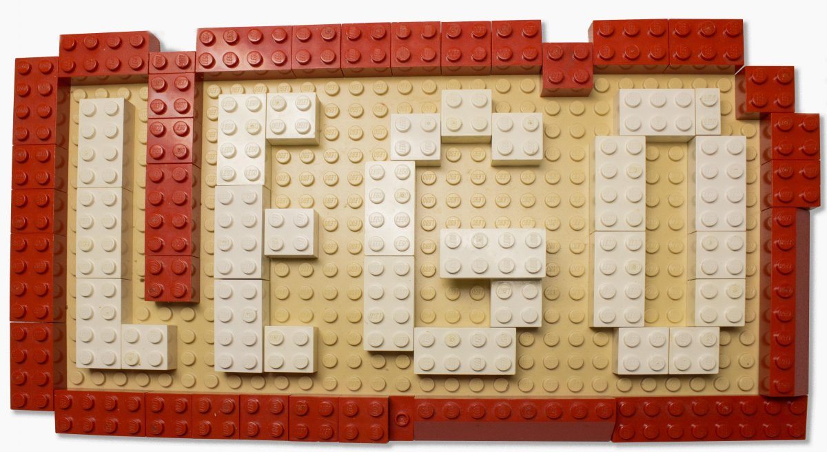 lego, toy, writing
