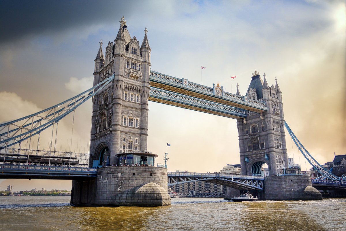 tower bridge, bridge, river