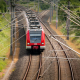 train, railroad, transport