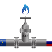 european union, gas prices, russian flag