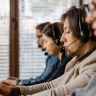 People working as call center agents