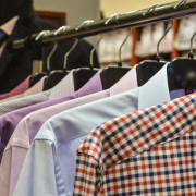 shirts, hangers, exhibition
