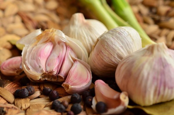 garlic, tubers, food